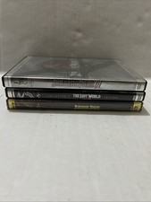 Jurassic Park 1 - 3 Trilogy DVD Set Collectors Edition Widescreen 1 NEW 2 Used