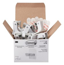 Broom and Mop Grippers, 6 Hangers and 16 Strips, Damage-Free Hanging Wall Mou... 2.83 per strip