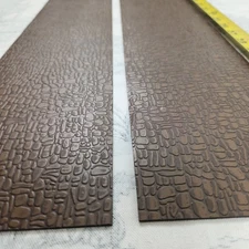 Dept 56 Village Cobblestone Road 4.75" x 35.5” (2pc) 71" total  #5984-6 PVC Mat