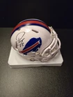 Don Beebe Signed Buffalo Bills Mini Helmet