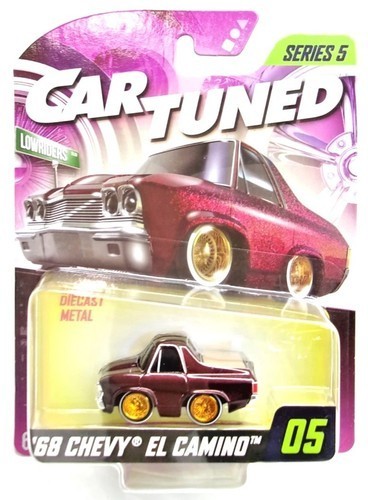 NEW 2025 MGA Car Tuned  *68' CHEVY EL CAMINO*  Maroon Pickup  Series # 5  # 05