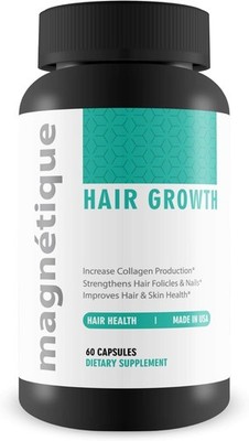 Magnetique Hair Growth - Promotes Stronger, Longer, Healthier Hair - GMO Free