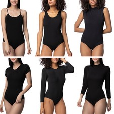 Damen Body Kurzarm Langarm Bodysuit