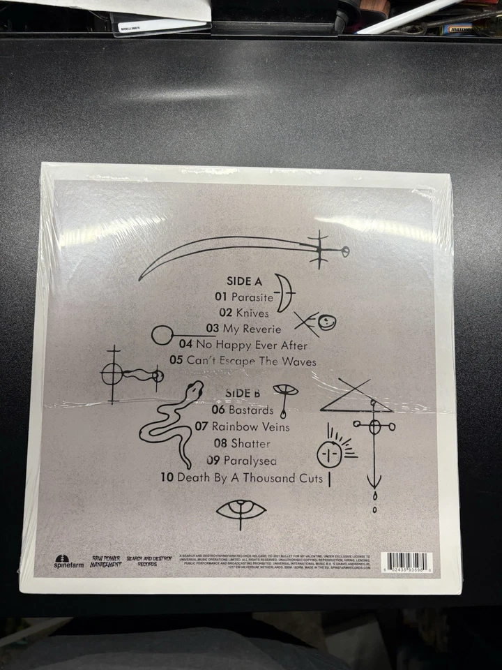 Bullet for My Valent Bullet For My Valentine LP Album vinyl record limited Blue - Image 4 of 4