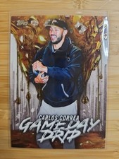 Carlos Correa 2026 Topps Series 1 Gameday Drip Insert #GD-20