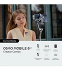 DJI Osmo Mobile 8P Creator Combo 3 Axis Mobile Phone Gimbal
