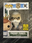 Funko Pop Freddy Funko Merlin Diamond Disney LE 500 SDCC 23 Free Ship +Protector