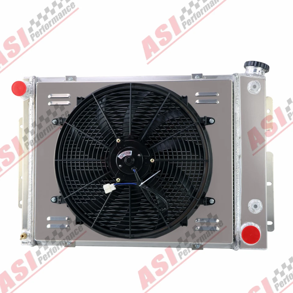 4 Row Radiator Fan Shroud for 1967~1969 1968 Chevy Camaro,Pontiac Firebird -HOT! Foto 4 de 4