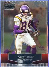 2004 Topps Chrome Draft Picks & Prospects Randy Moss #46 Vikings HOF