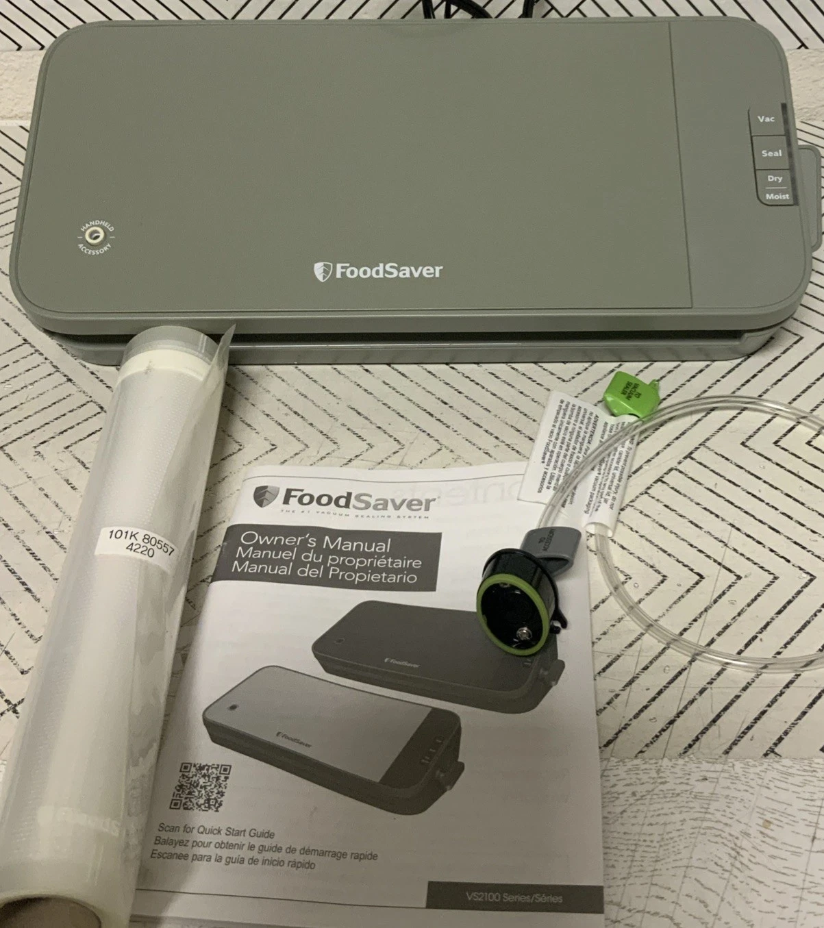 🥩 FoodSaver Select Vacuum Sealer Special Edition COLOR Sage VS2121🆕️As Shown👈