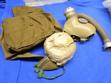 Soviet Russian GP-5 Gas Mask Size 1 with Filter Can Hose Storage Bag