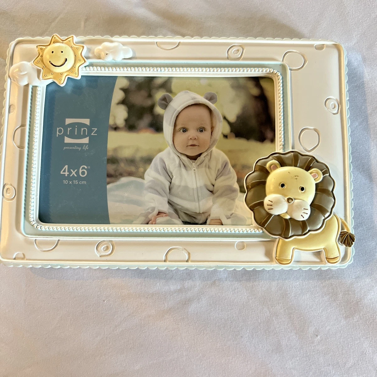 Beach Seashell Picture Frame Nautical Seaside Holds a 4x6 Photo Standing Prinz
