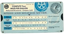 Compute Your Miles Per Gallon Speed And Mileage Meter - Hollywood Accessories