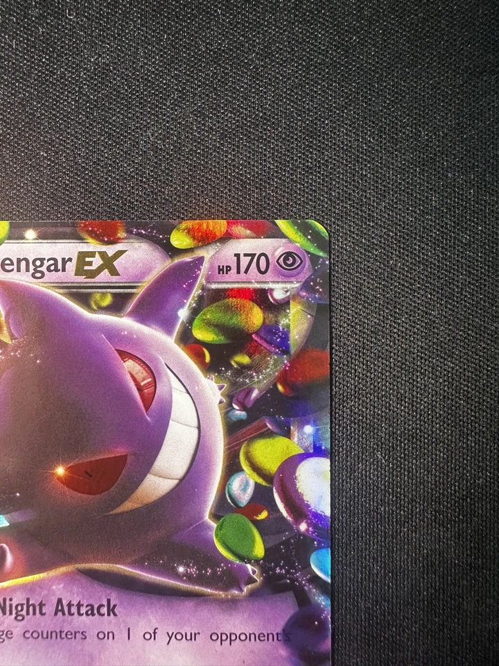 GENGAR EX 2014 POKEMON XY PHANTOM FORCES RARE HOLO 34/119  - Image 3 of 4