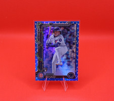 2025 Topps Holiday - Matt Shaw #H173 Holiday Blue Metallic Glitter (RC)