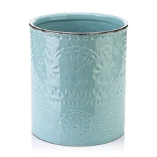 7.2" Kitchen Utensil Holder Extra Large Farmhouse Utensil Holders for Counterto