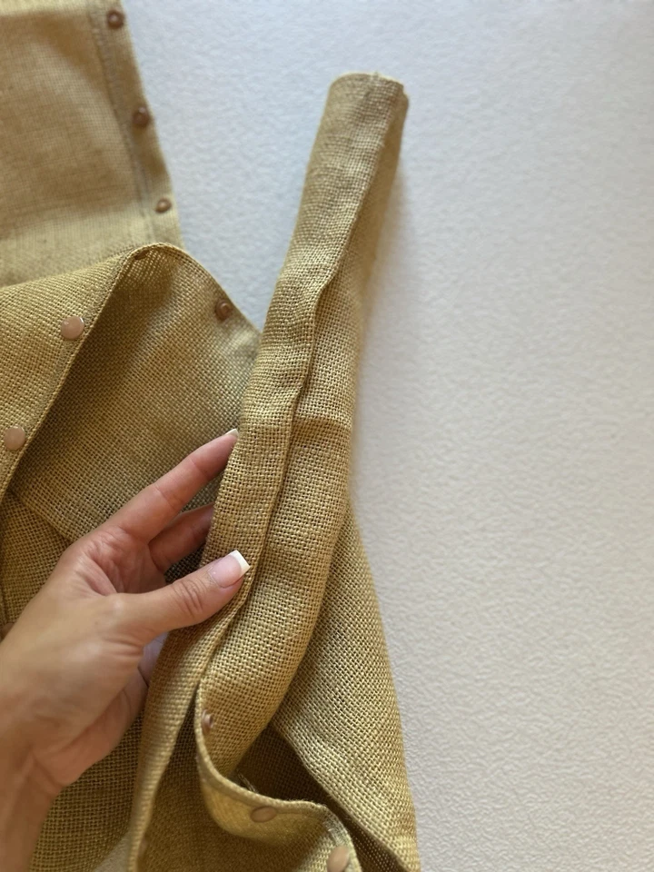 Pottery Barn Burlap Chandelier 6’ Cord Cover (1) NWOT OB - Image 2 of 3