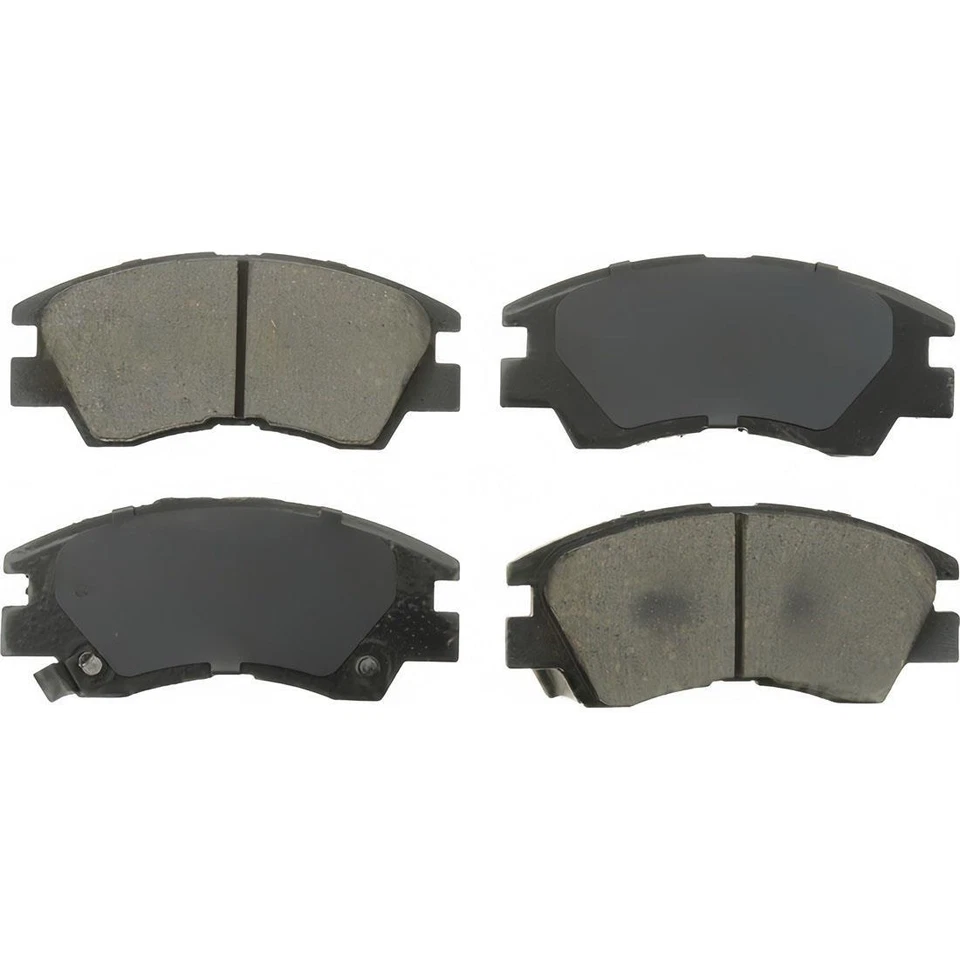 Kit de rotores de freno de disco delanteros y pastillas de freno para furgoneta Mitsubishi 1987-1990 Foto 3 de 4