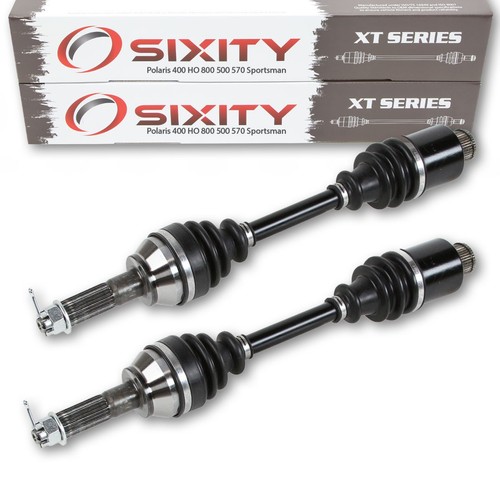 Pair Rear CV Axles For 2015-2016 Polaris Sportsman 570 4x4 – FKG, New