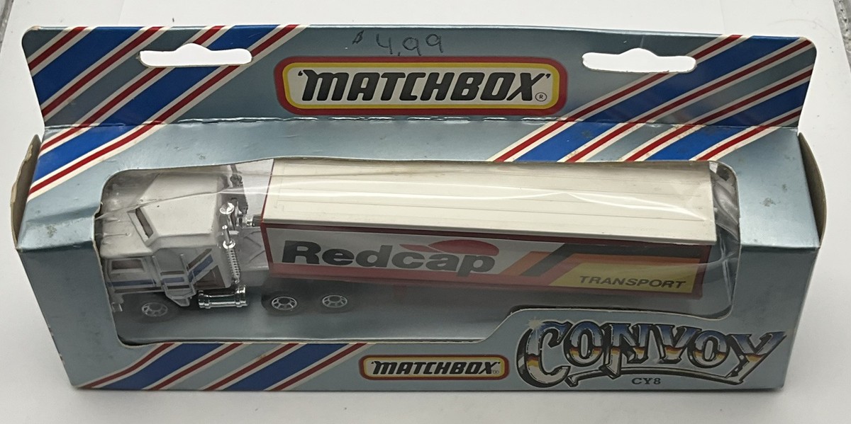 1983 Matchbox Convoy Redcap Kenworth Box Truck CY-8 | eBay