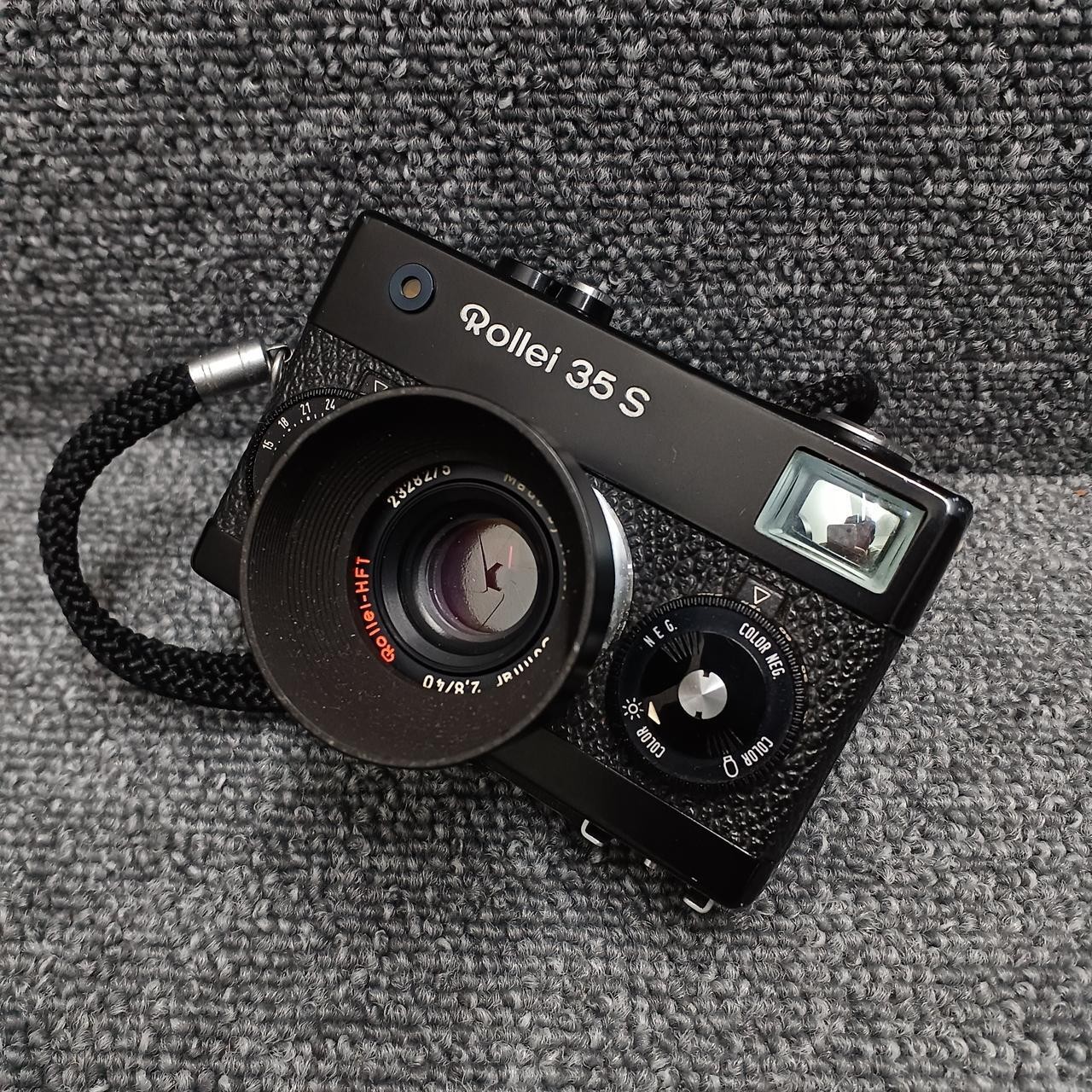 USED Meter Works Rollei 35 S Black 35mm Film Camera 40mm F2.8 NEAR  MINT Black