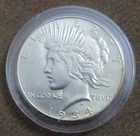 1934-D Peace Dollar Silver $1 AU Better Date US Coin No Reserve!