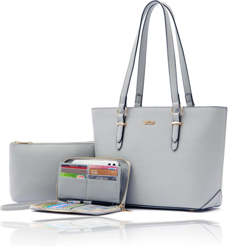 Purses and Wallets Set for Women Work Tote Satchel Handbags Shoulder Bag Top Han