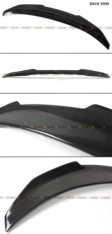 适用于 19-25 宝马 G20 330i G80 M3 PS 风格 HIGHKICK 碳纤维旋转翼 — 第 3/4 张图片