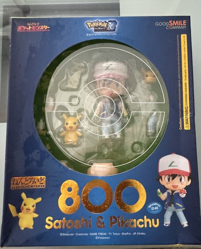 Pokemon Satoshi & Pikachu Nendoroid 800 Action Figure Good Smile Company NEW