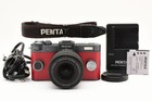 PENTAX Q-S1 Bezlusterkowa lustrzanka cyfrowa Czerwona z obiektywem 02 [Prawie idealny] #2417105