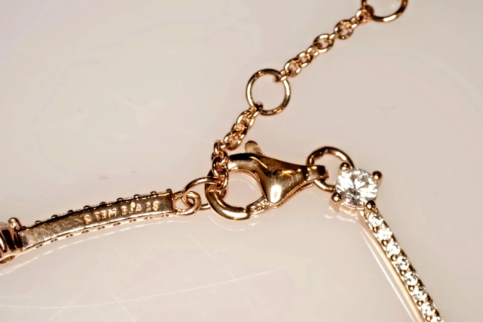 Pandora Armband Funkelnde Pavé-Stäbe Armband roségold, 18 cm 589217C01-18 - Bild 4 von 4