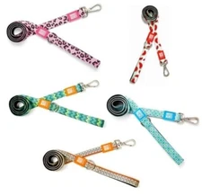 Classic Dog Leash, Comfort Grip Handle,Durable strong Neoprene Fabric Snap Hook