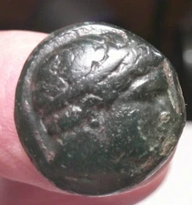 PHILIP II OF MACEDONIA COIN GREEK 359-336BC.BRONZE AE 7.68GRAMS