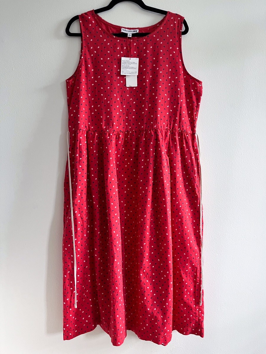 ワンピース Ines de la fressange Dresses Bordeaux Uniqlo x Ines de la Fressange IDLF Linen A-line Sleeveless
