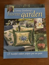 Donna Dewberry One Stroke Book DONNA'S PAINTED GARDEN Folk Art Painting Designs