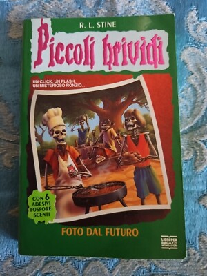 Kleiner Schauer 4 Fotos aus der Zukunft + Steacker Horrorbücher Jungs RL Stine