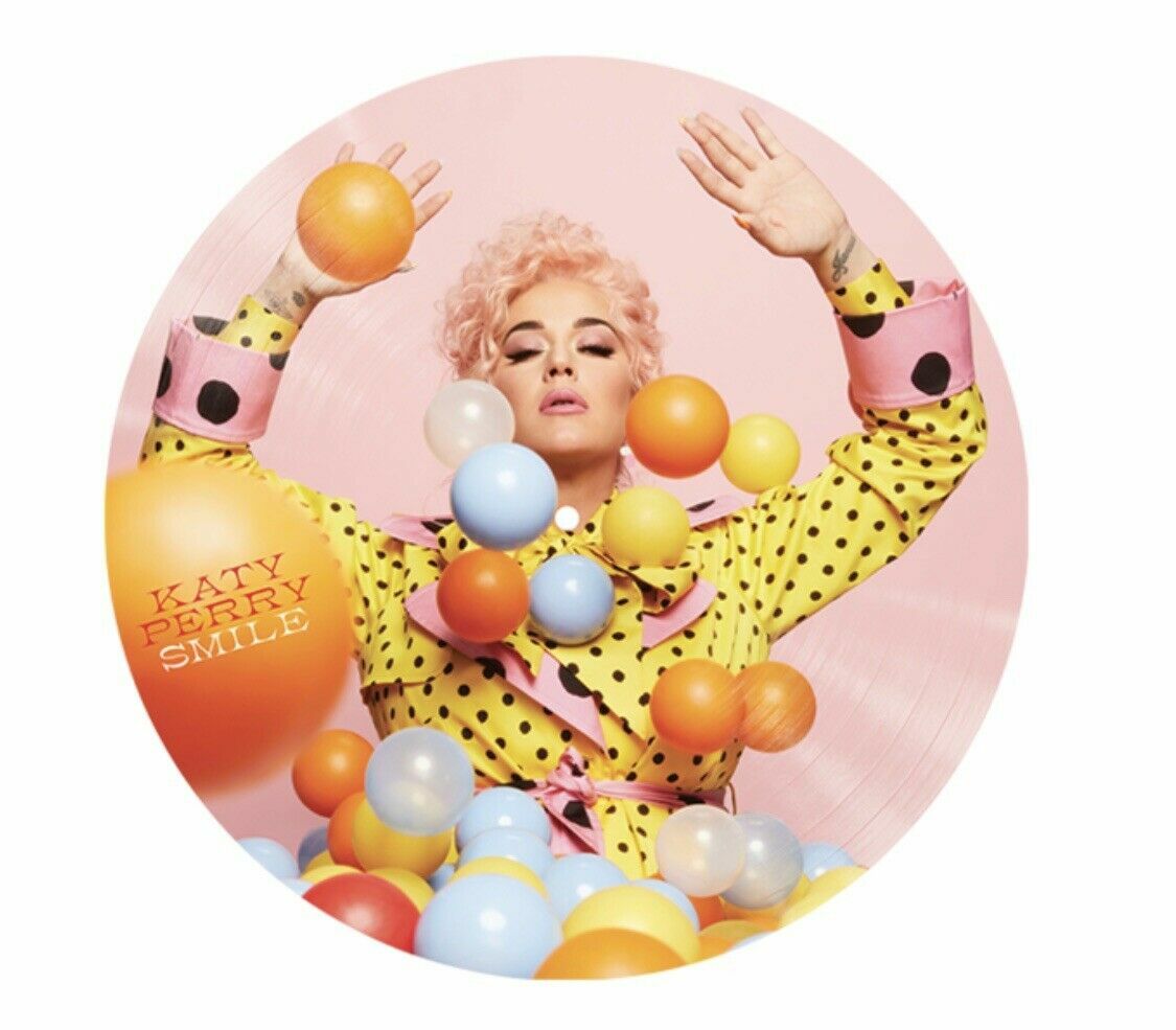 欧LP Katy Perry Smile B003209101  未開封 /00400 Katy Perry Smile LP NEW WHITE BONE Colored vinyl [Gatefold P