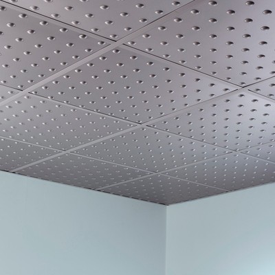 Fasade - Dome 2ft x 2ft Lay In Ceiling Tile/Panels (5 Pack)