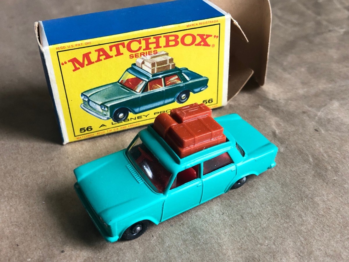 rare MADE IN ENGLAND 1970 BY ELF MATCHBOX LESNEY PORSCHE 910 SUPERFAST #68 BOX