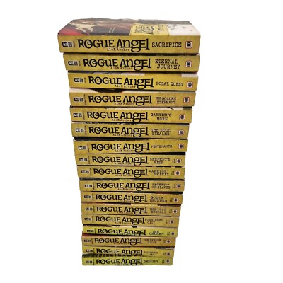 Alex Archer Lot Rogue Angel Series 1-14 16-18 Paperback 17 Books First Edition