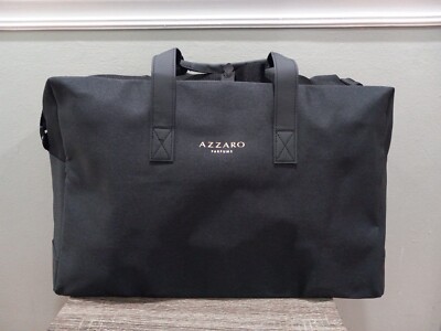 AZZARO MOST WANTED LIMITED EDITION SPORTS , TRAVEL , GYM , WEEKENDER BAG BLACK 