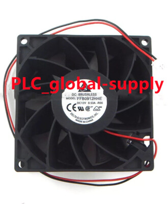 FFB0912HHE 1PCS New original Delta double ball cooling fan 12V 0.53A 9CM 2-line