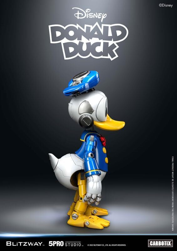BLITZWAY Carbotix Disney Donald Duck Robot LED Action Figure Toy