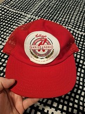 Vintage USA MADE Kellogs Trucker Hat Snapback Cap