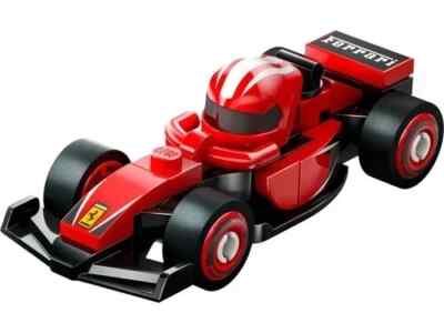LEGO Formula F1 Race Car   Ferrari Mini Series (71049)   Collectible Minifig