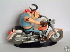 HERCULE BUTTER FAT BOY & HARLEY DAVIDSON JOE BAR TEAM 1/18 FIGURINE EN RESINE