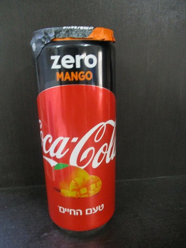 Coca Cola Mango : a 330 ml empty can 