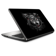 Laptop Skin Wrap Universal for 13 inch - Angry Wolves Pack Howling
