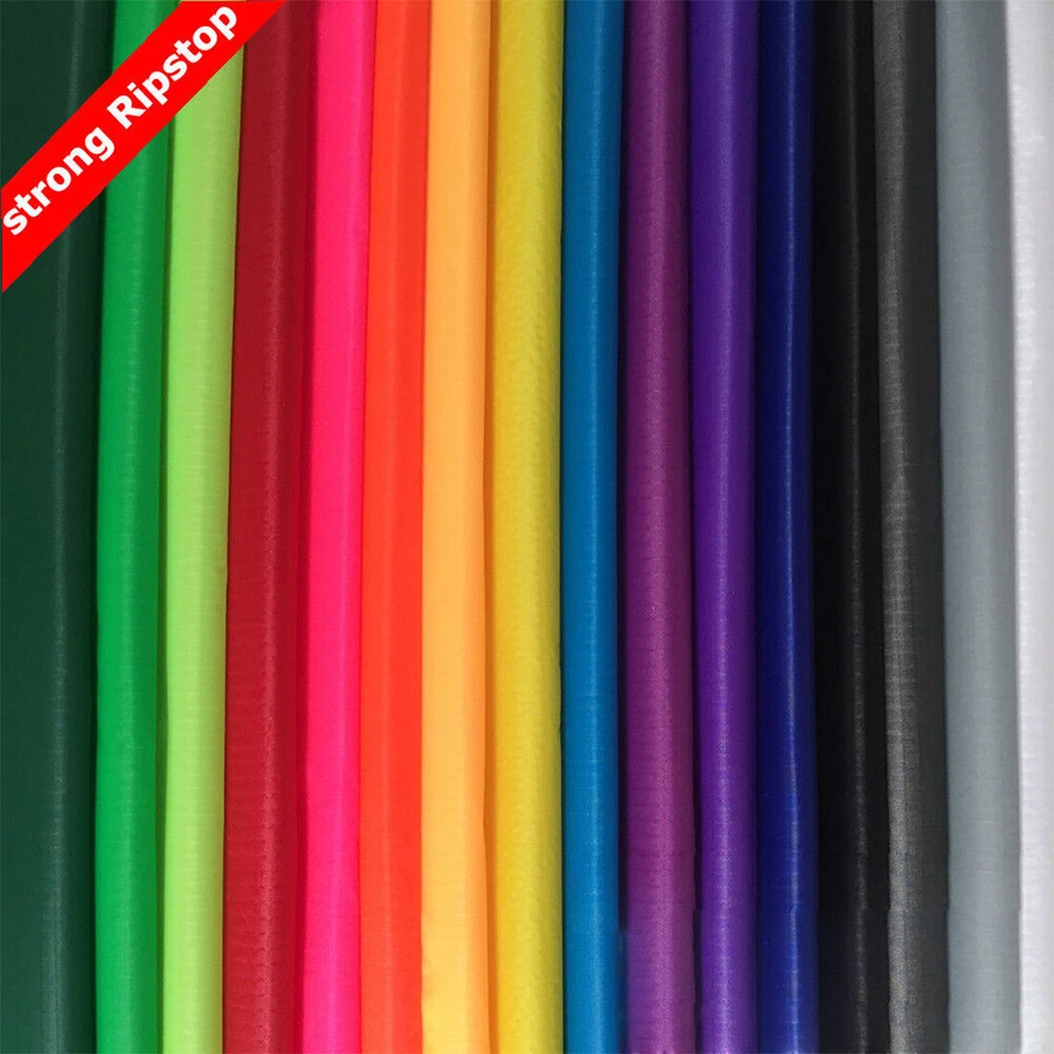 5m~10m Ultra Thin PU Coated Waterproof Nylon Ripstop Fabric Flags Kite Material - image 2 of 4