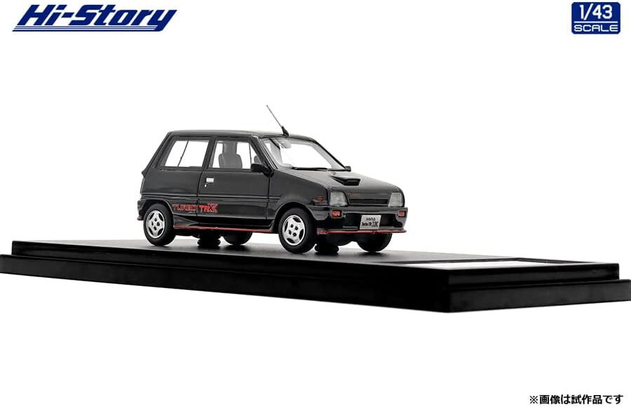 Hi Story 1/43 DAIHATSU MIRA Turbo TR-XX (1985) Black M